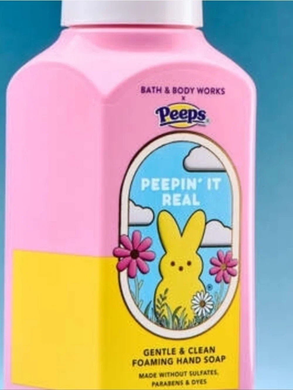 PEEPS x Bath & Body Works Pink Bunny Easter Basket & Hand Soap SOLDOUT